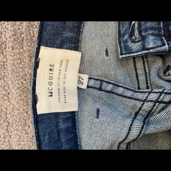 McGuire Mid rise skinny jeans size 27 Anthropologie - Picture 2 of 4